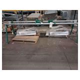 Greenlee Conduit Table Bender, (2) Pallets: Control Bucket, Components, etc.