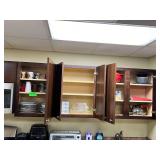 Kitchen Lot: Cabinet Contents
