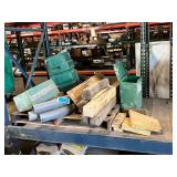 Pallet: Misc Greenlee items, lumber, components, etc.