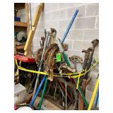 Tool Room Lot:   Conduit benders, Tri stand, Misc.