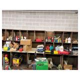 Tool Room Lot: Large lot of toolks, fluids, (1) Welder, Misc.