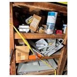Shelf Contents: Panel Components, Misc Metal, Etc.