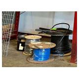 Spool Lot:  (3) Spools of conduit, misc