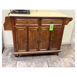 Kitchen/Break Area Furniture:  Butcher Block Prep Table