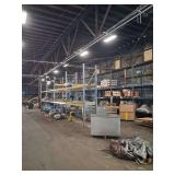 ALL pallet rack shelving at Warehouse #1 (3816 1st Ave South).