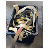 Tub of straps