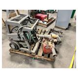Pallet:  Pump and Hose Reel w/ Hose