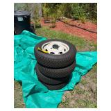 (4) Michelin XZX Tires
