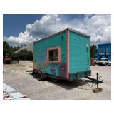 2021 Material Handling 18-Ft Car Carrier Trailer with Custom Concession Stand