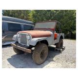 1975 Jeep CJ5 project car