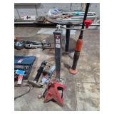 Lot - Assorted Trailer Jacks and Jack Stand