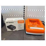 Lot - Stihl AP300 Battery and AL 300 Battery Charger