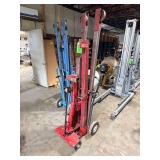 US Jack 3-Ton Hydraulic Long Ram Lift Forklift / Material Lift