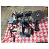 Lot - Bosch Grinder and Crain Toe Kick Saw