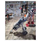 Makinex Jackhammer Trolley JHT with Bosch GSH 16-28 Demolition Hammer and Tile Smasher Head