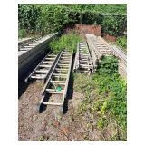 Lot - (8) Assorted Ladders