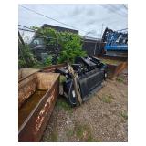 Skid Steer Root Grapple Bucket Attachment
