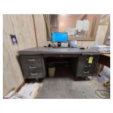 Industrial Metal Office Desk