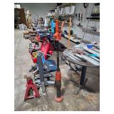 Pneumatic Backfill Tamper with Lever Throttle and Round Foot