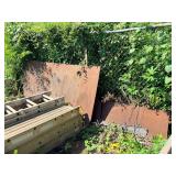 Lot - Assorted Iron Sheets and Grates