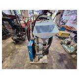 Kraft Tool Co. Hopper and Compressor Unit on Cart with Hoses