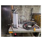Lot - Fluid Extractor, Pump Sprayers, Pressure Washer Hoses and Wands