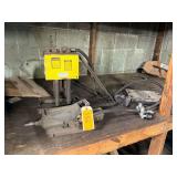 Gates Coll-O-Crimp Hose Crimper Press with Enerpac Foot Pump and Accessories