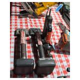 Lot - Nail Gun and (2) Carpet Knee Kickers