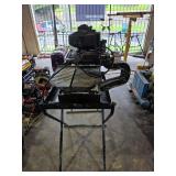 Lot - Pearl Abrasive Co. Wet Tile Saw with Stand