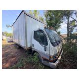 2003 Mitsubishi Fused Box Truck with Lyncoach Body - Parts Only