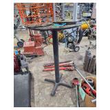 Pedestal Table with Wooden Top