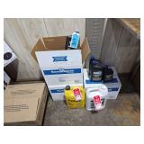 Lot - Assorted Stens Shield Lubricants, Prestone Coolant, and Milton Compressor Oil