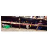 Lot - Assorted Automotive and Industrial Parts, Jumper Cables and Motor Shrouds