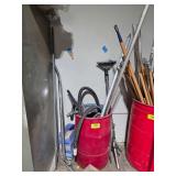 Lot - Commercial Vacuum Hoses, Wands, and Attachments