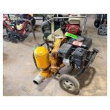 Gas Powered Diaphragm Pump with Cart