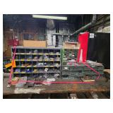 Lot - Small Parts Cabinets and Assorted Industrial Hardware