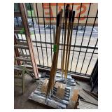 Lot - Kraft Tool Co. Aluminum Concrete Placer Spreaders with Metal Handle
