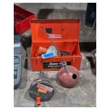 General Wire Spring Co. Super-Vee Power Drain Cleaner in Metal Carrying Case with Additional Drums and Cable