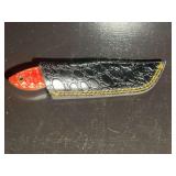 Damascus Steel Knife with Sheath