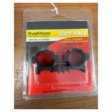 Traditions A791DS Aluminum 1in Medium Scope Rings