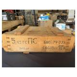 Soviet 5.45×39mm Ammunition Wooden Crate, Marked 2,160 Rounds