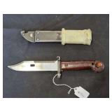 AK-47 Type 1 Bayonet and Scabbard with Bakelite Grips