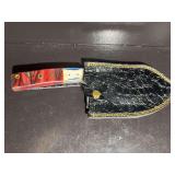 Damascus Steel Knife with Sheath