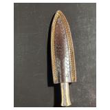 Damascus Steel Knife with Sheath