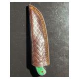 Damascus Steel Knife with Sheath