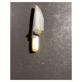 Damascus Steel Knife with Sheath