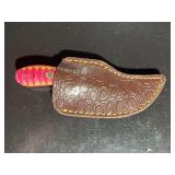 Damascus Steel Knife with Sheath