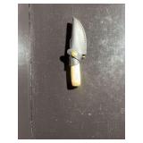 Damascus Steel Knife with Sheath