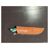 Damascus Steel Knife with Sheath