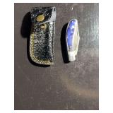 Damascus Steel Knife with Sheath